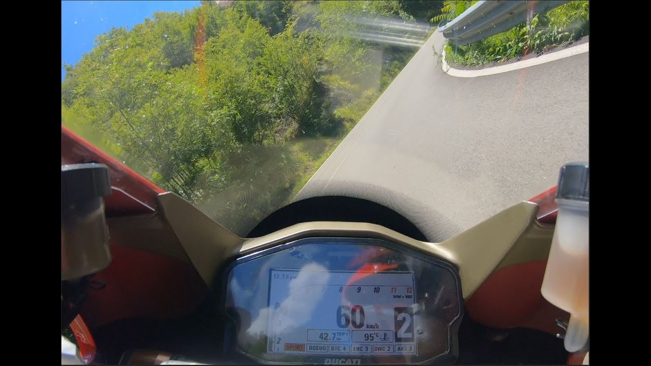 Giogo! Ducati 1299 Panigale S Onboard con nuova mappa motore.
