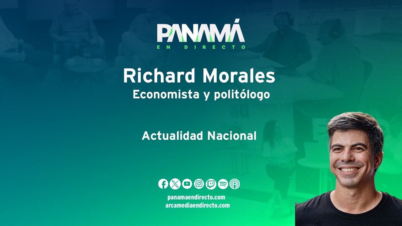Actualidad Nacional | Richard Morales, economista  y politólogo #PED