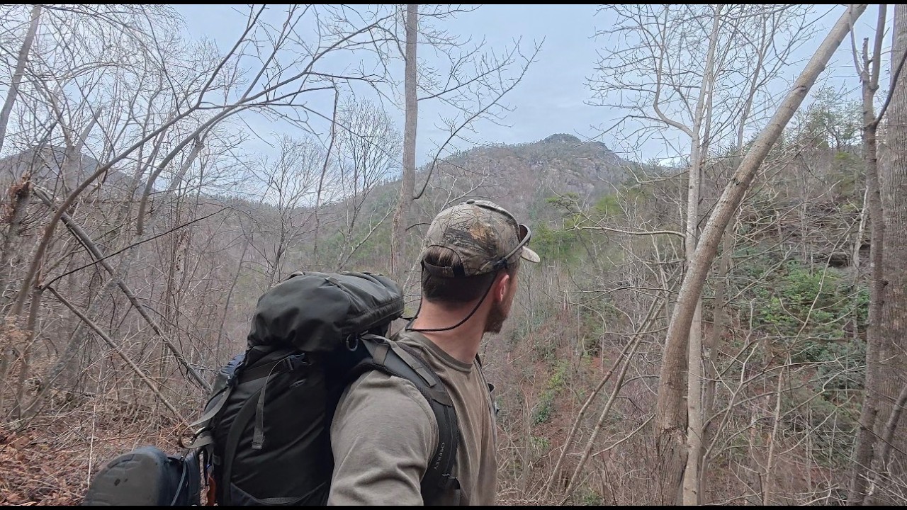Backpacking and Fishing Western North Carolina Wilderness