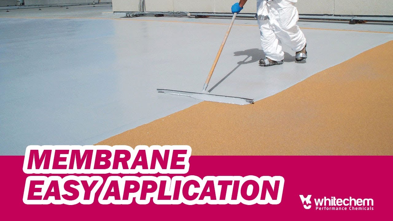 WHITECHEM LIQUID MEMBRANE - EASY APPLICATION #waterproofing #membrane