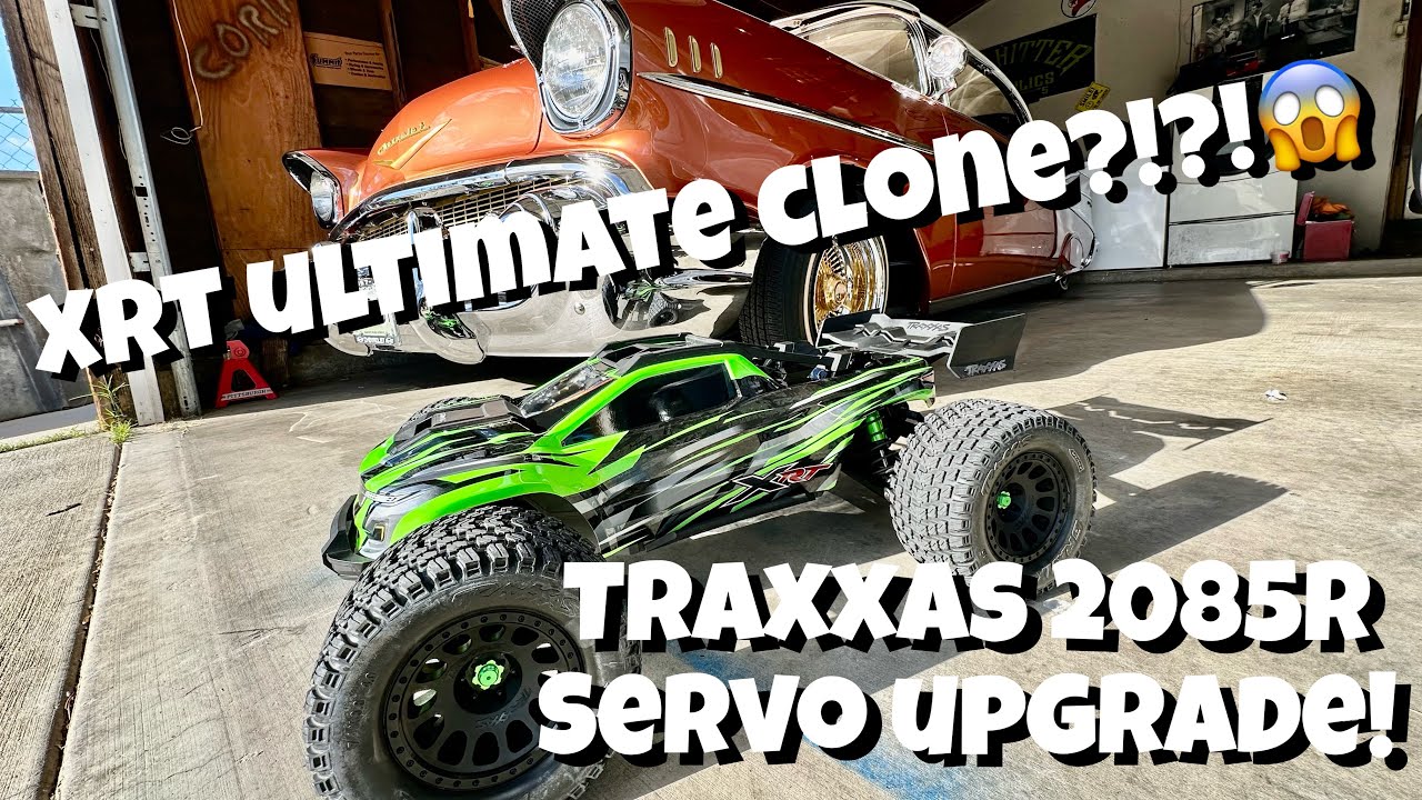 NEW TRAXXAS XRT CAME IN AND TRAXXAS 2085R 600 Servo!!! TRAXXAS XRT ULTIMATE CLONE BUILD PART 1
