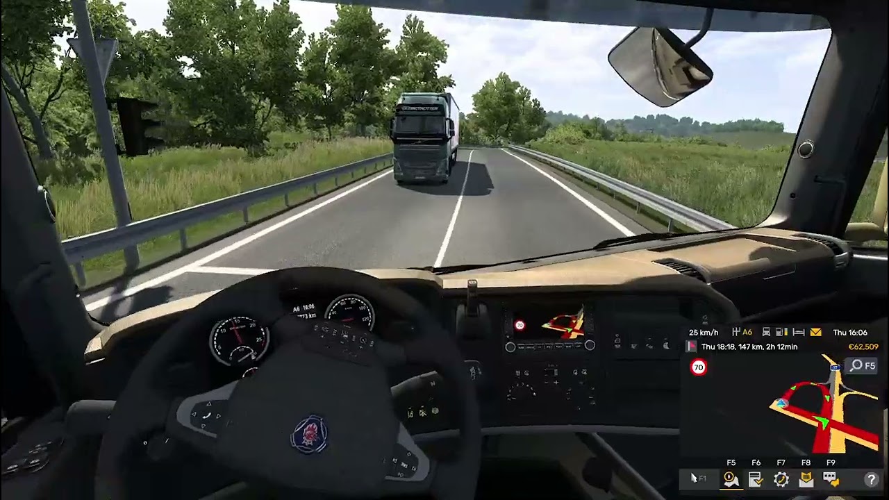 Dangerous Cargo on the Autobahn! 🚛 Boric Acid Delivery from Germany to Czech Republic | ETS2 №1