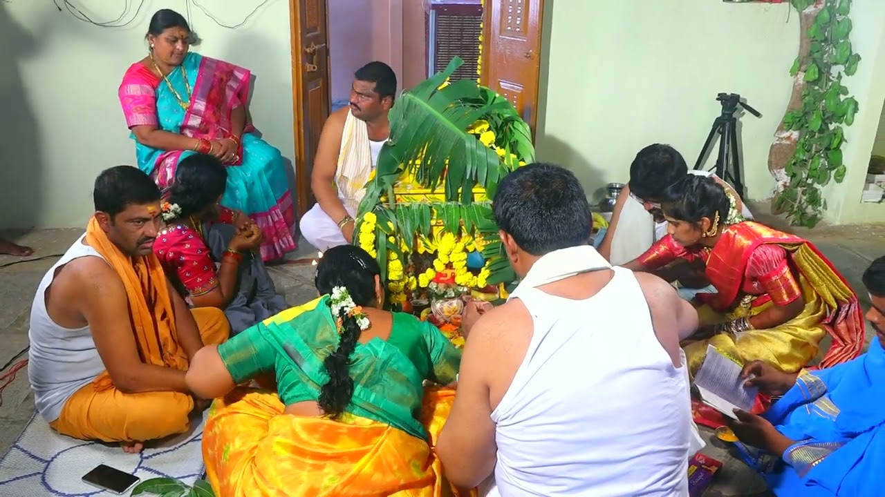 Karthik & Alekhya || SATYANARAYANASWAMY VRATHAM || April 16th, 2022 || Maidam’s Wedding Celebrations