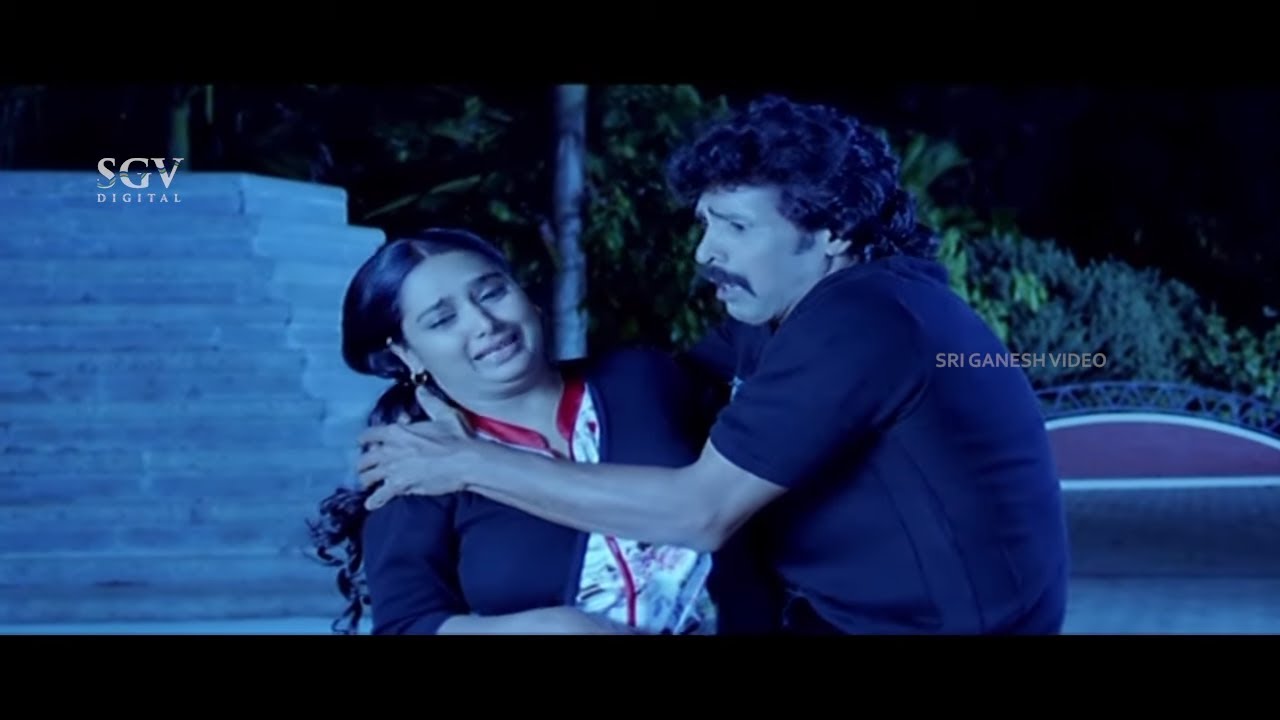 ದೆವ್ವನ ಹೆದರಿ ಶ್ರುತಿ ಸೊಂಟದ ಮೇಲೆ ಹತ್ತಿ ಕುಳಿತ ಉಪೇಂದ್ರ | Kalpana Kannada Movie Part-2