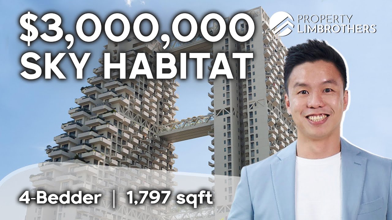 Sky Habitat | 4-Bedroom | Superb View | 1,797 sqft | $3M | D20 | Singapore Home Tour | Melvin Lim