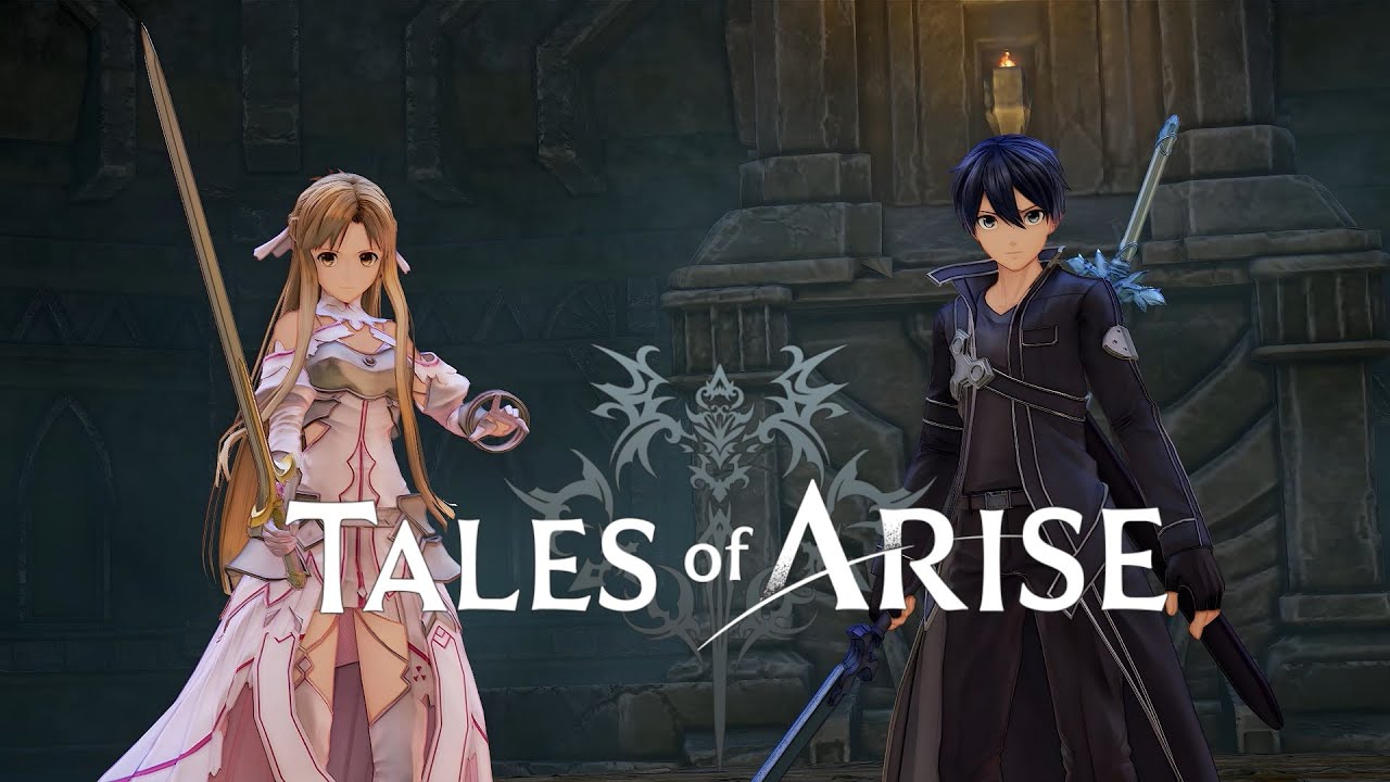Битва с боссом Кирито и Асуны из DLC: Tales of Arise (английский дубляж)