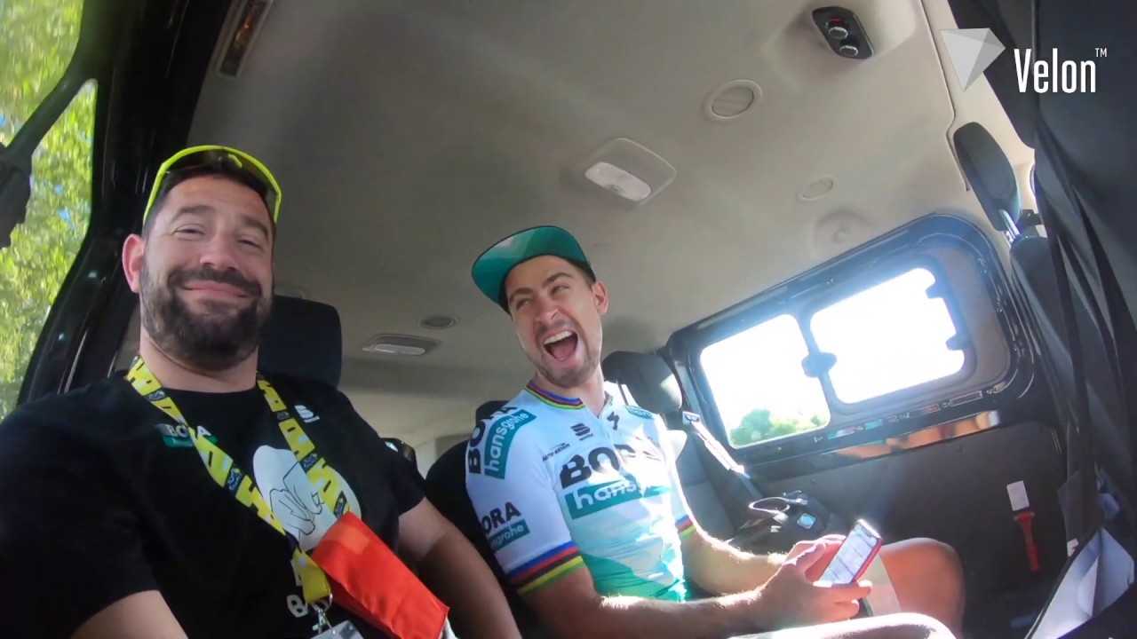 Tour de France 2019: Peter Sagan's post-stage winning celebrations