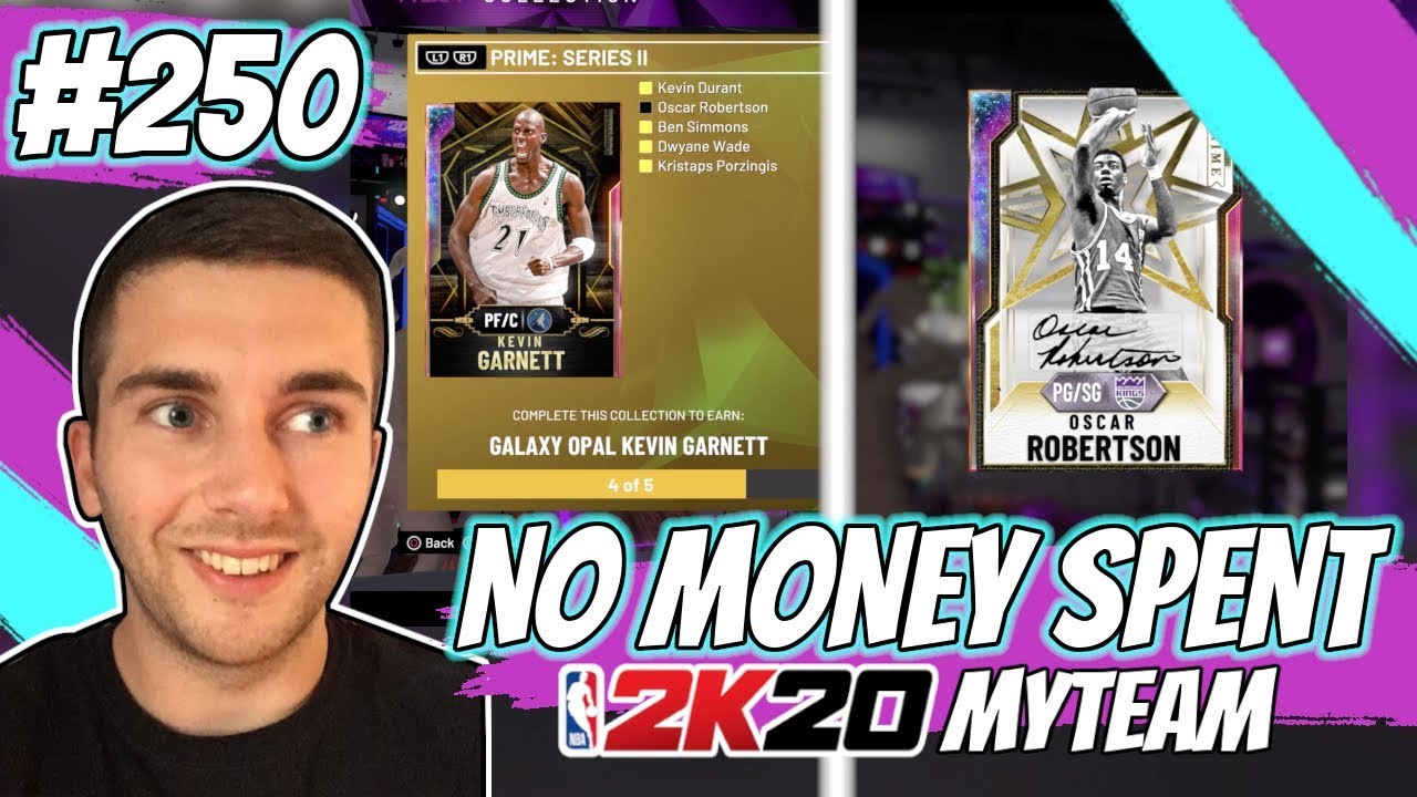 NBA 2K20 MYTEAM GALAXY OPAL KEVIN GARNETT! PRIME SERIES 2 REWARD! DO I LOCK IN? |NO MONEY SPENT #250