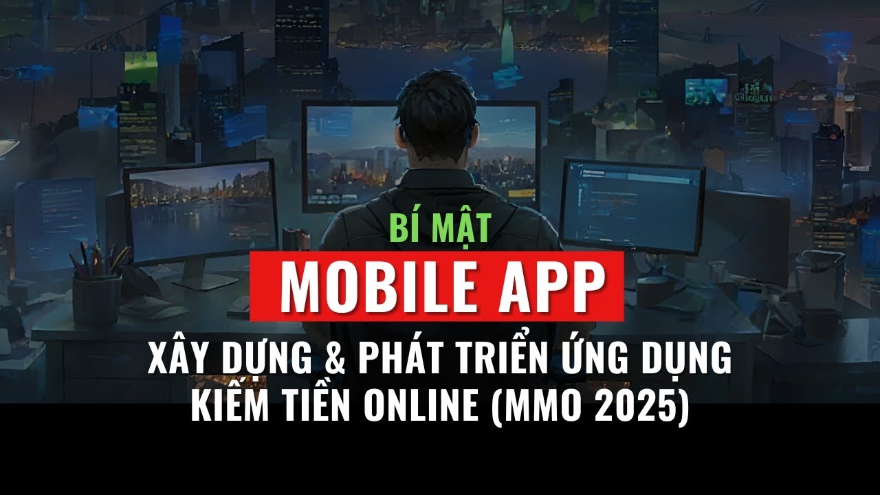 Phát Triển Ứng Dụng Mobile App (MMO 2025) Kiếm Tiền Online