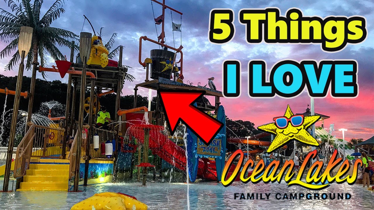 Лучший ли это кемпинг в Америке? Семейный кемпинг Ocean Lakes в Миртл-Бич