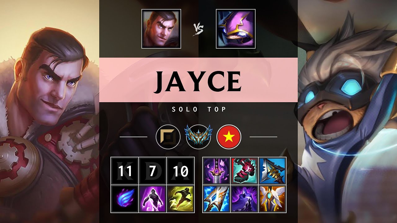 Jayce Top vs Kennen - VN Challenger Patch 25.13