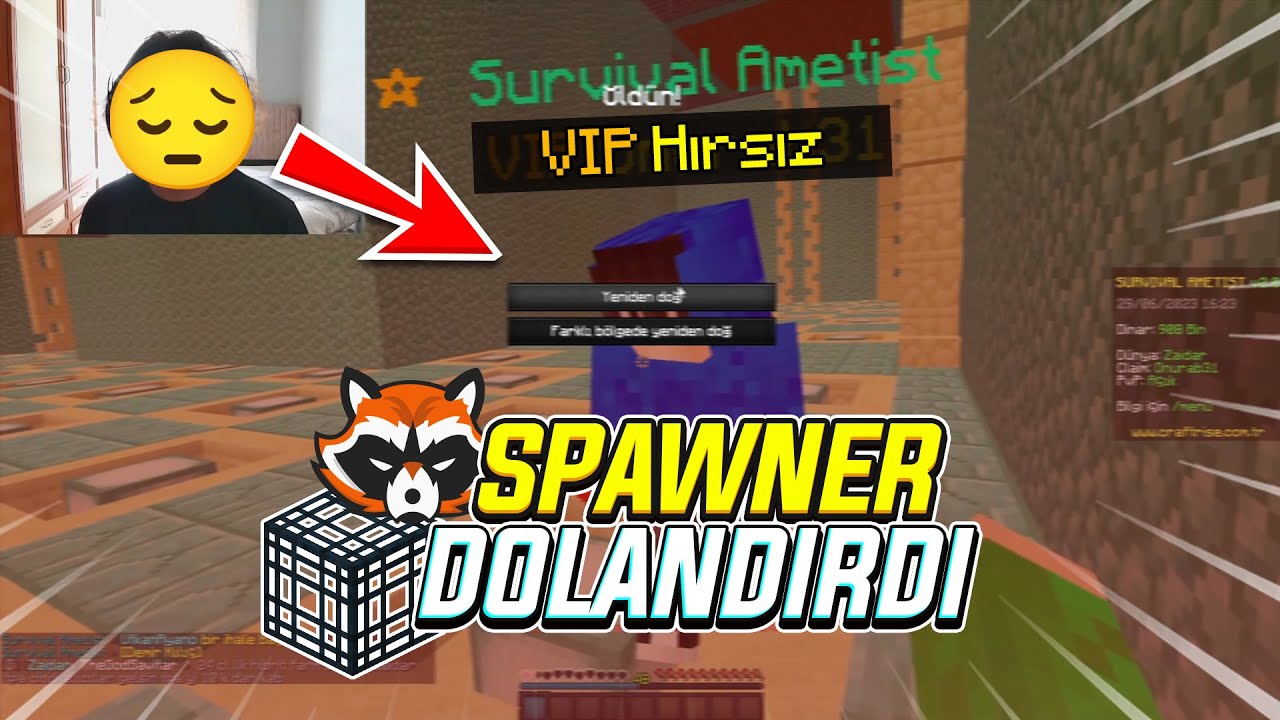 Survival Ametist Klanlarına 3 GUARDIAN SPAWNER ATTIM! (DOLANDIRICI KLANLAR) -minecraft craftrise