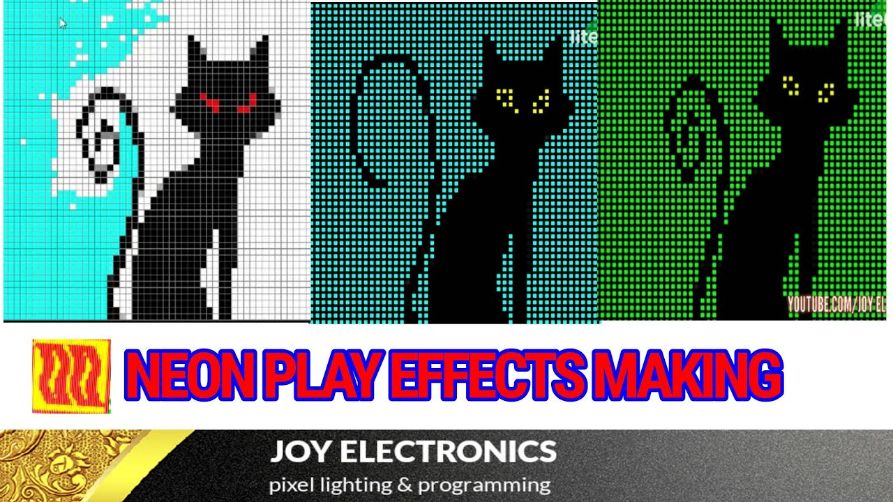 How to create Effect in neon play Software