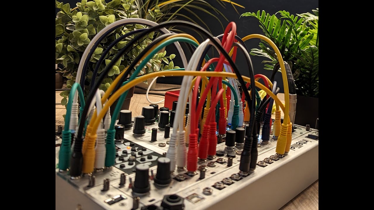 Eurorack chord sequence jam with Plaits and Mimetic Digitalis