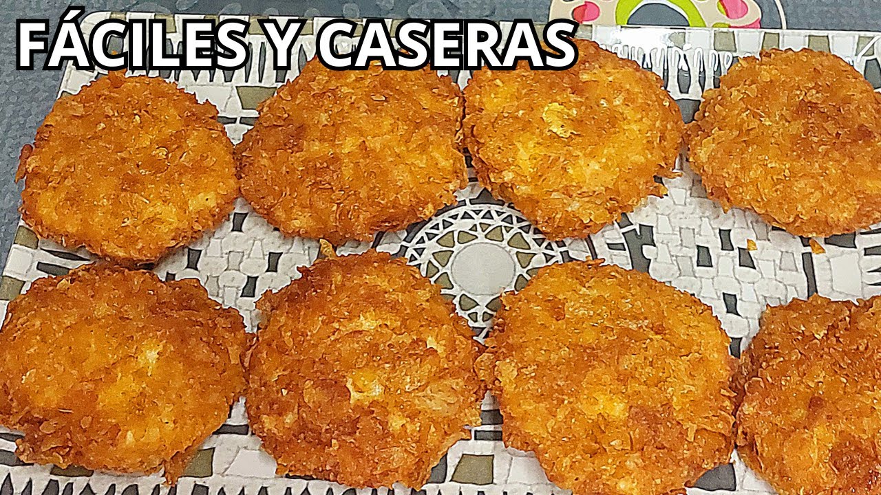 Hamburguesas de Pollo Caseras Crujientes | Receta Fácil y Familiar
