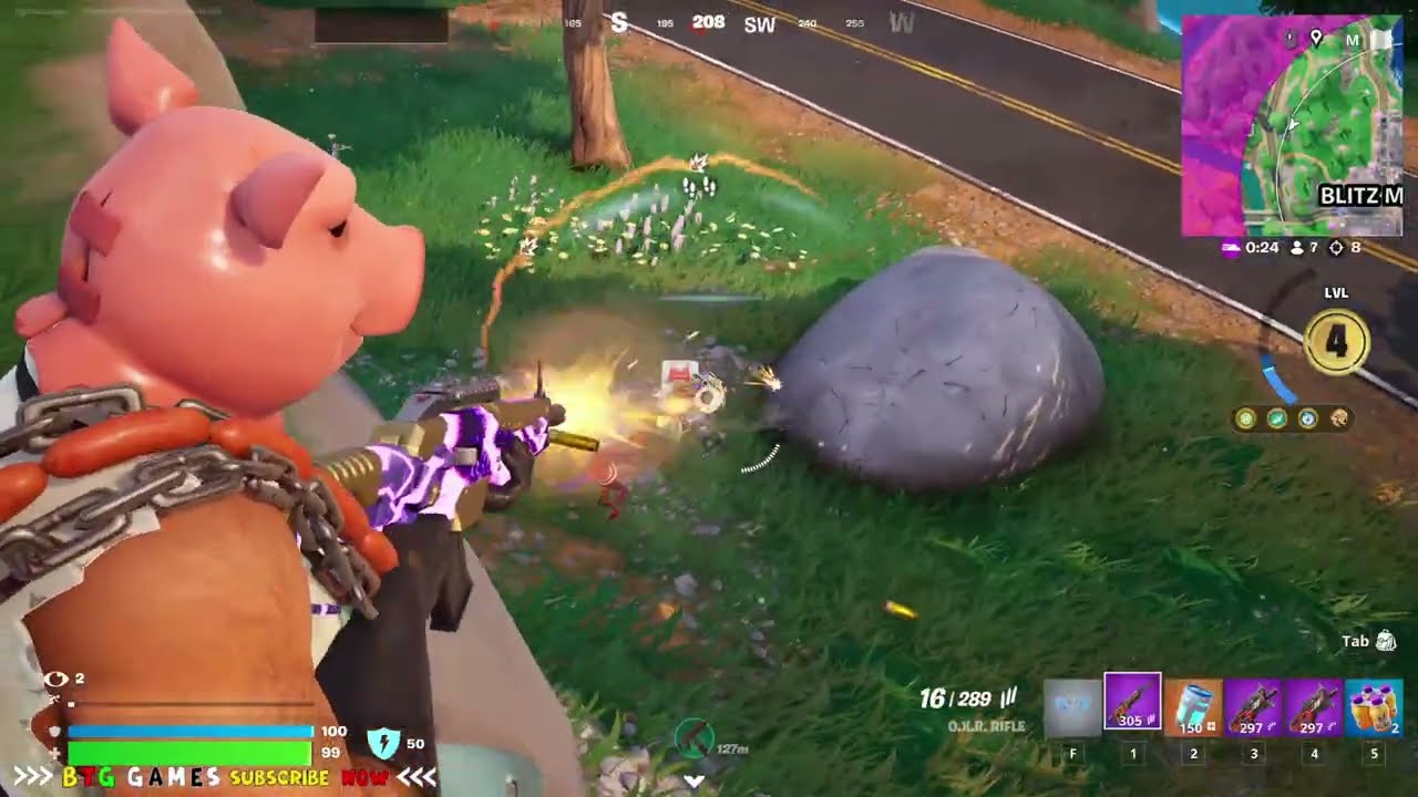 Fortnite Blitz Royale Brutal Bulwark Solo Kills just for Fun