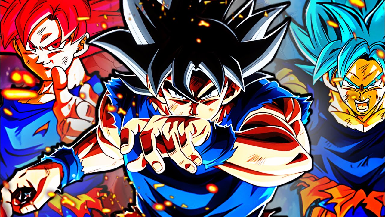 THE EVOLUTION OF GOKU | Dragon Ball legends