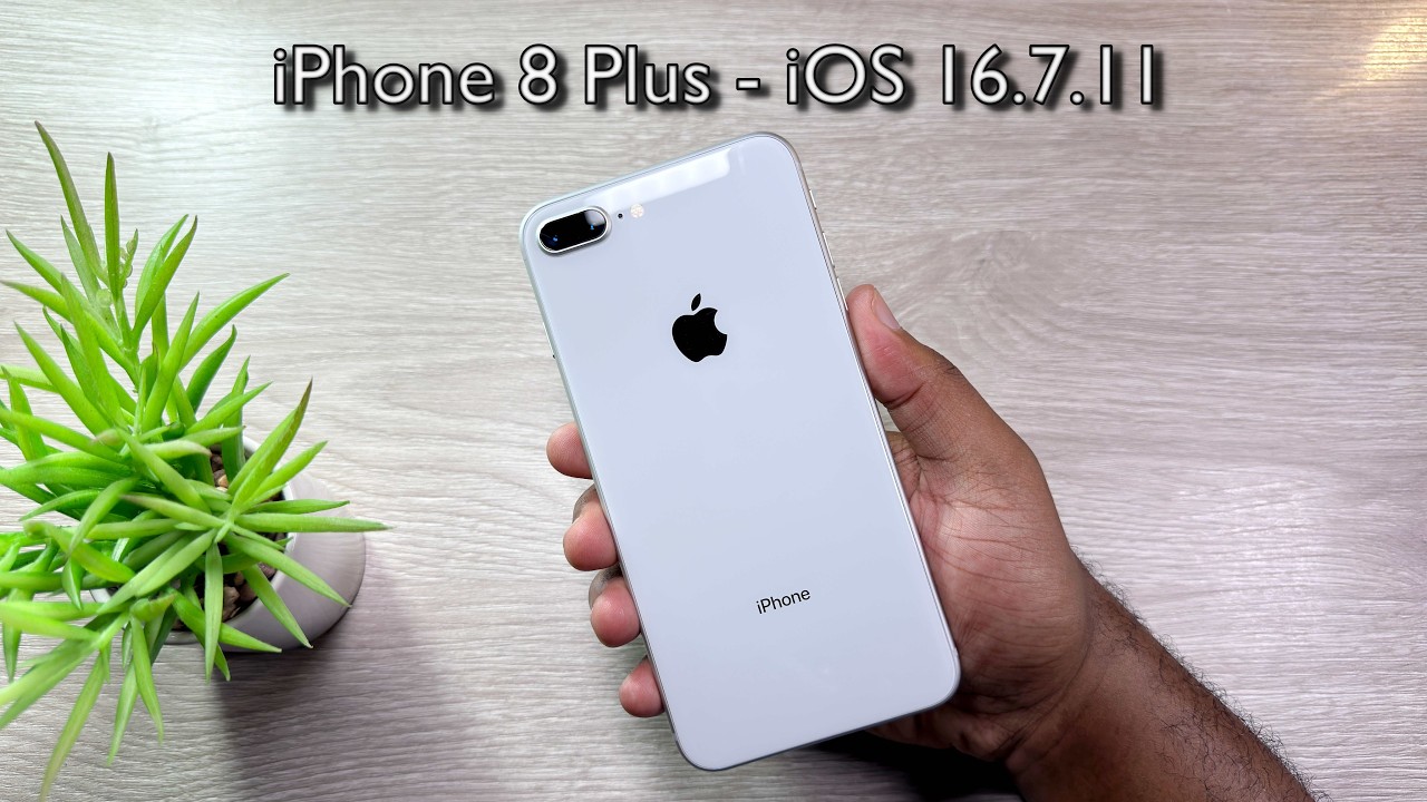 ¿Como ANDA un iPhone 8 Plus en 2025 con iOS 16.7.11? + PRUEBA de BATERÍA - RUBEN TECH !