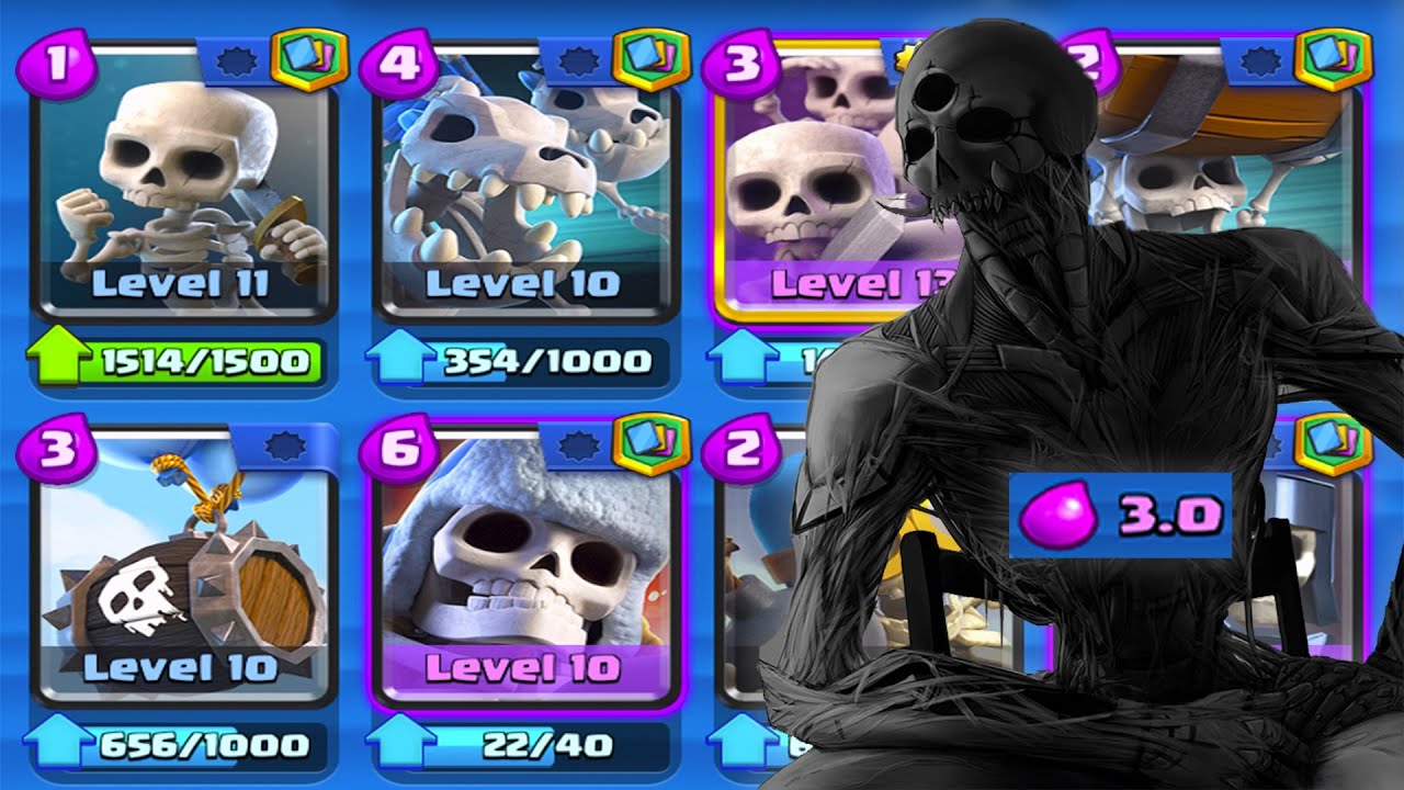 SKELETON DECK BE LIKE: