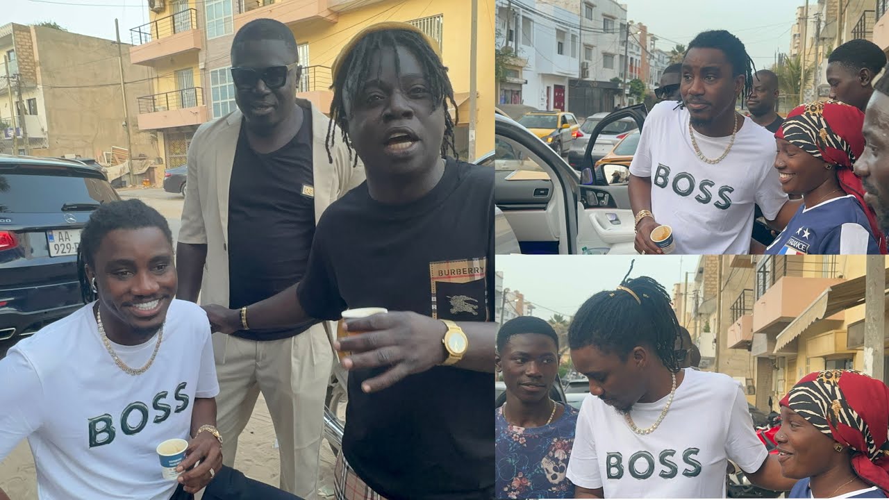 En pleine Soirée, Wally Seck débarque au restaurant de Pawlish Mbaye et crée de l’embouteillage avec