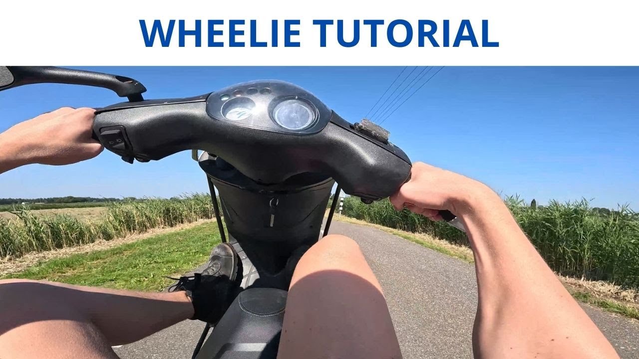 Hoe doe je een wheelie op een scooter? - Tutorial