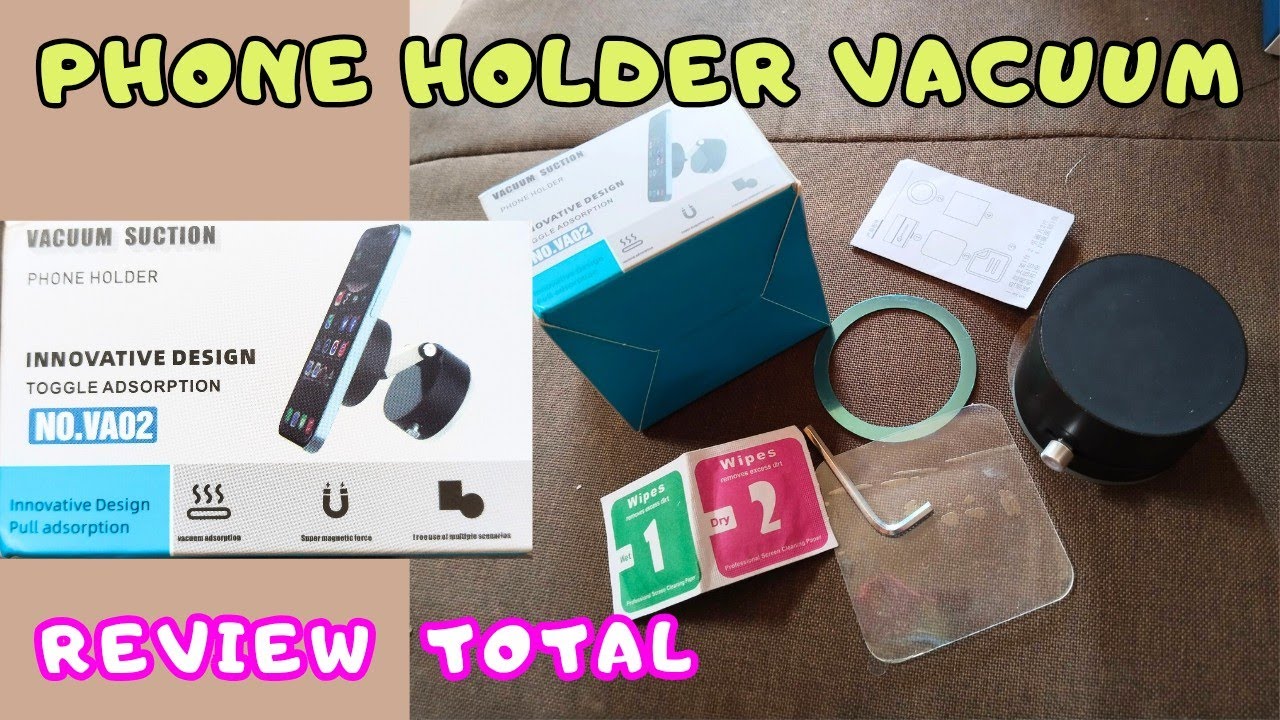 REVIEW PHONE HOLDER VACUUM SUCTION VANGO VA02 Produk VIRAL Tiktok - PHONE HOLDER MAGNET