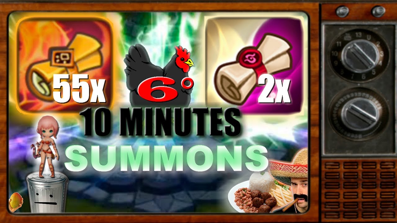 6&deg; 10 MINUTES SUMMONS!! ↪ Summoners War BR