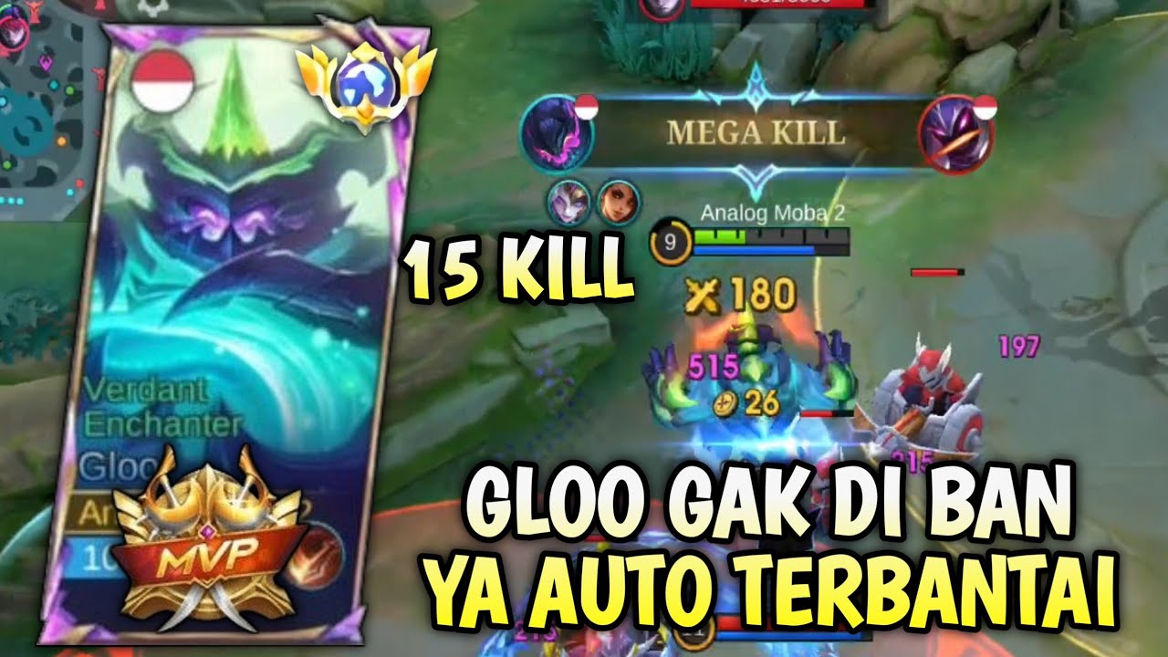 KETIKA GLOO GAK DI BAN LAWAN..PEMBANTAIAN PUN TERJADI - TOP GLOBAL GLOO #mlbb 