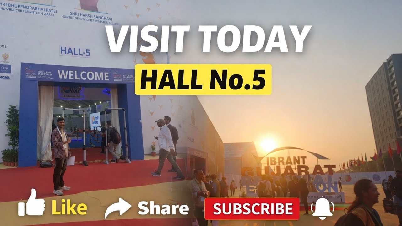  Visit Hall No.5🔵in Vibrant Gujarat Regional#video@MarwadiEducationRajkot @RDCGujarati#viral#travel 