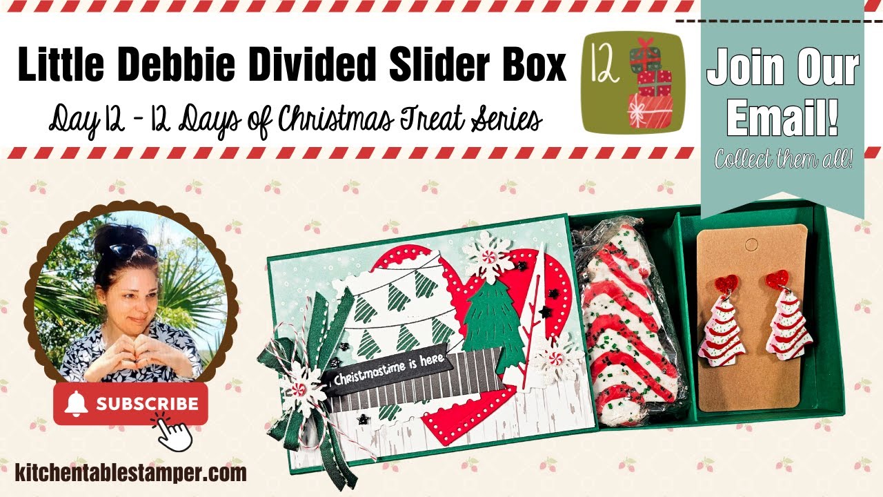 LIVE: Stampin' Up! Kitchen Table Stamper shares Day 12 of the 12 Days of Christmas Treat Series