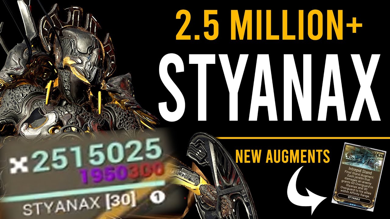 BROKEN STYANAX BUILD - 2.5 MILLION OVERGUARD [WARFRAME]