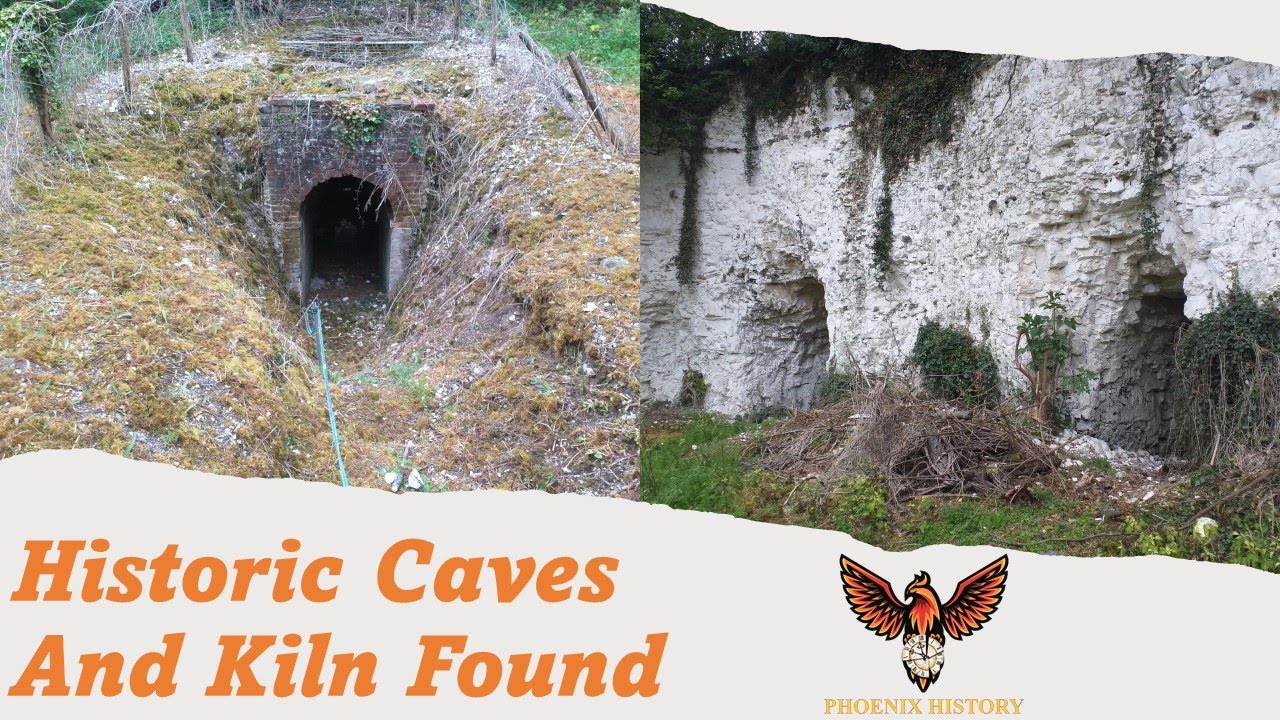 Historic Caves And Lime Kiln In Kent