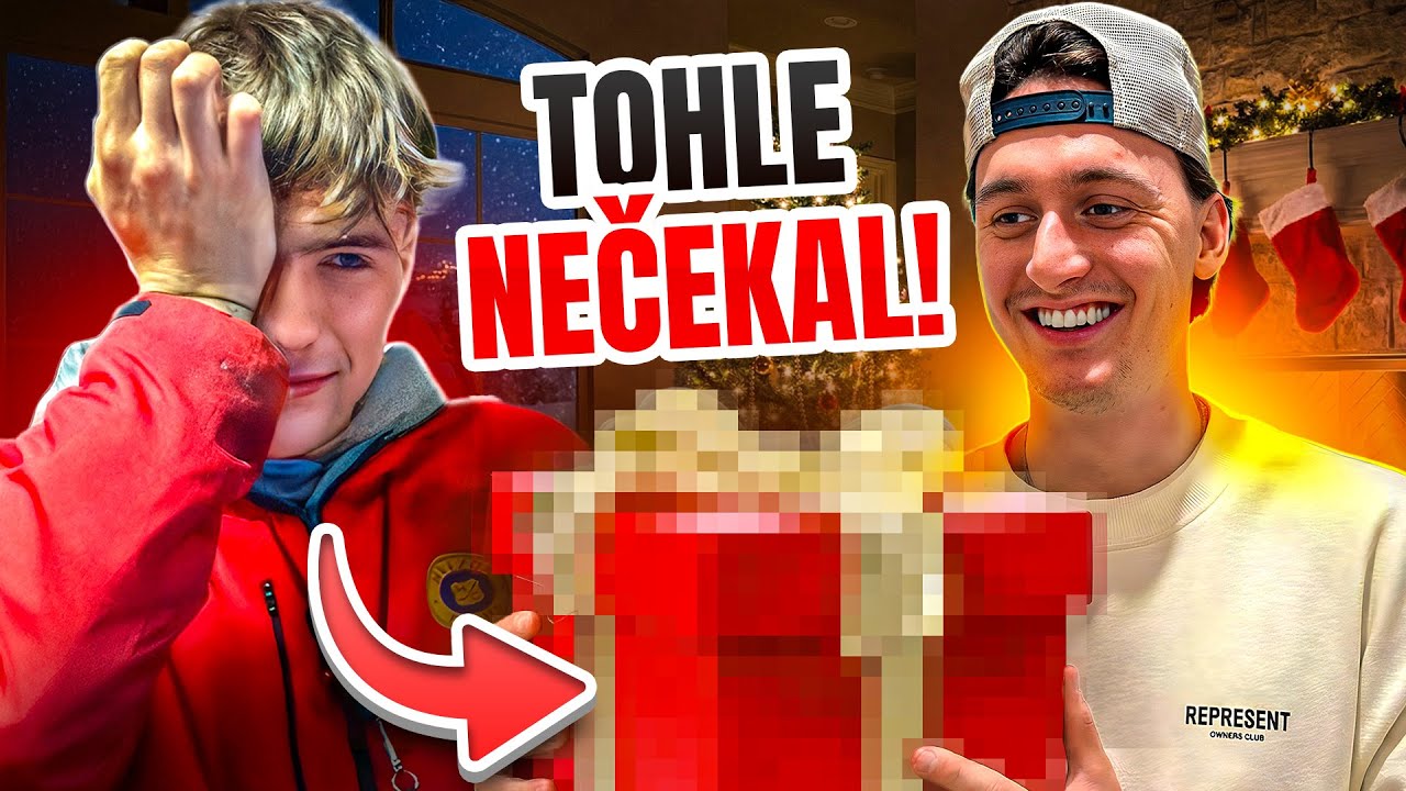 ROZBREČEL JSEM BRÁCHU VÁNOČNÍM DÁRKEM!!