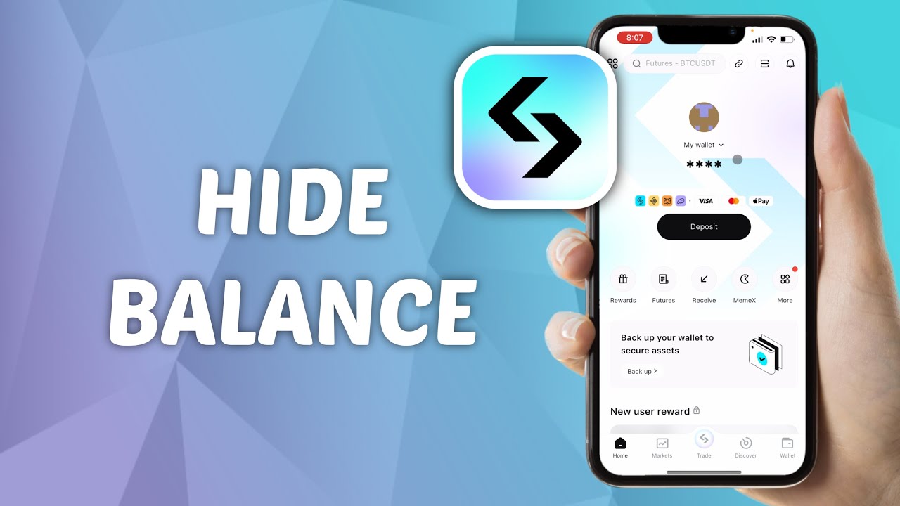 How to Hide Balance in Bitget Wallet