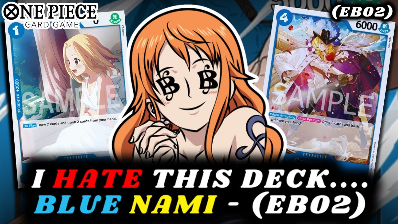 *TREASURE CUP WINNER* - Blue Nami Decklist OPTCG (EB02)
