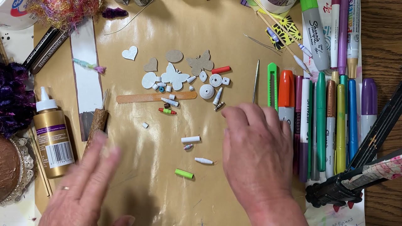 Budget crafting, Wk 17, DIY Paper Beads, Decorating different ways, episode 2 :)