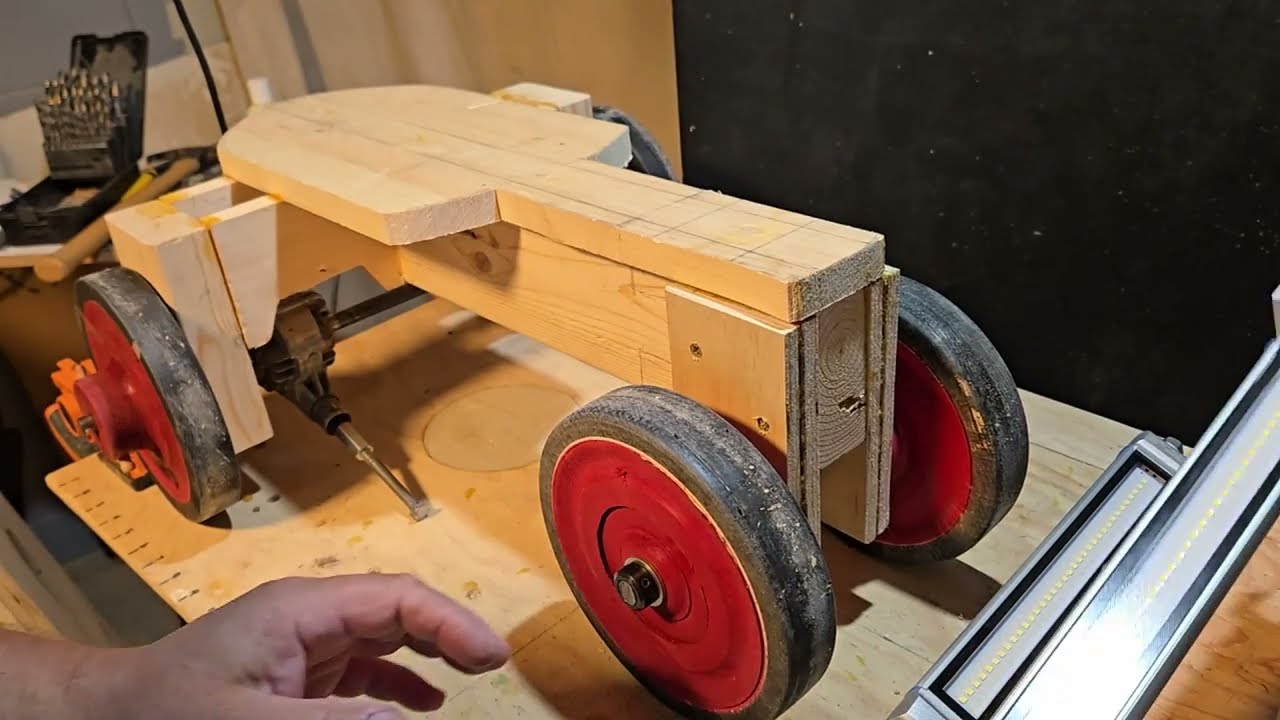 Making a Small Motor Car from WOOD