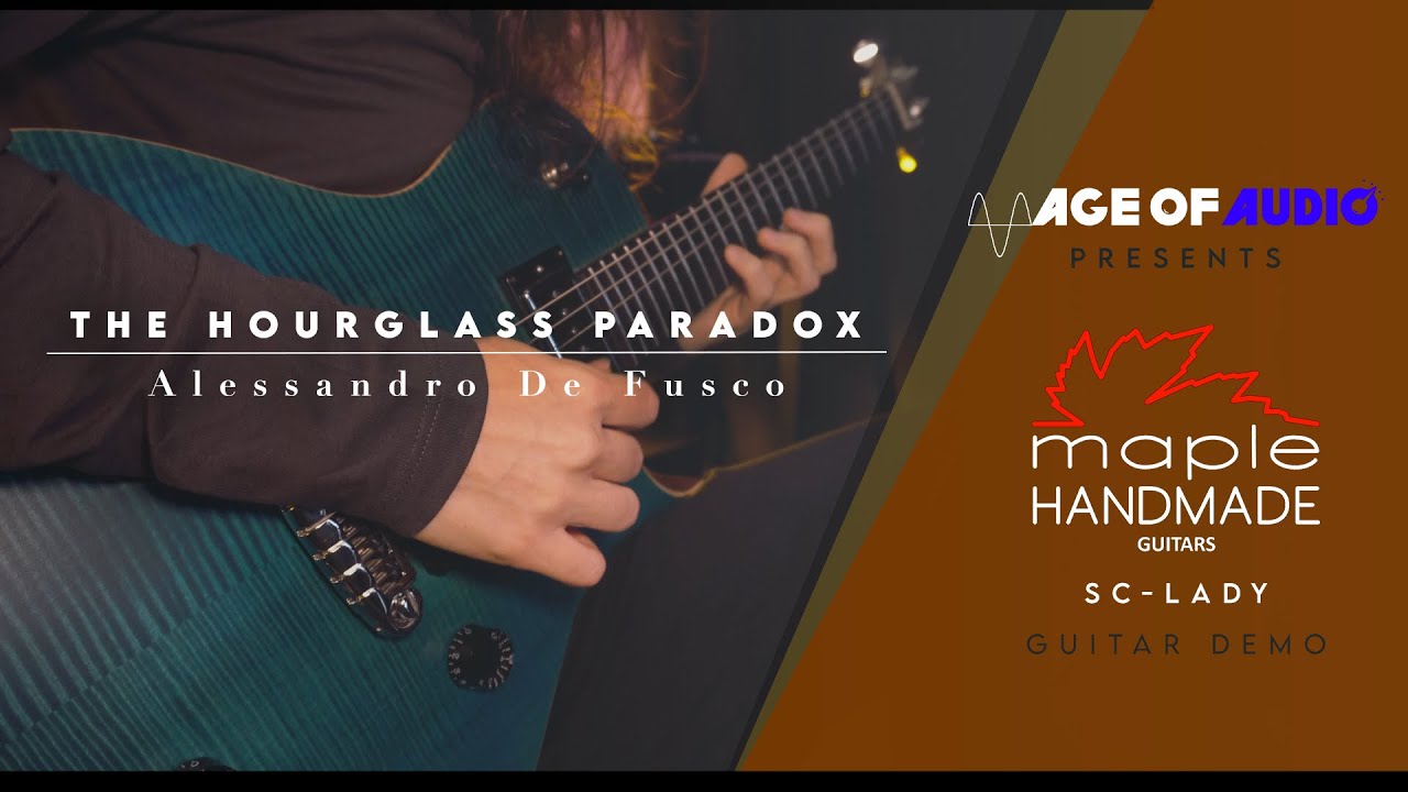 Maple Handmade Guitars | “The Hourglass Paradox” by @AlessandroDeFusco