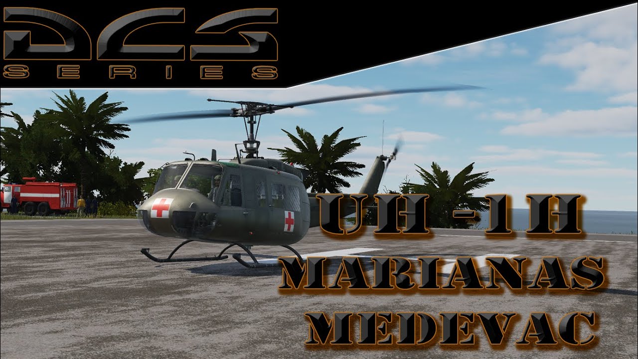 DCS World | Your Missions! | Marianas Medevac | UH-1h