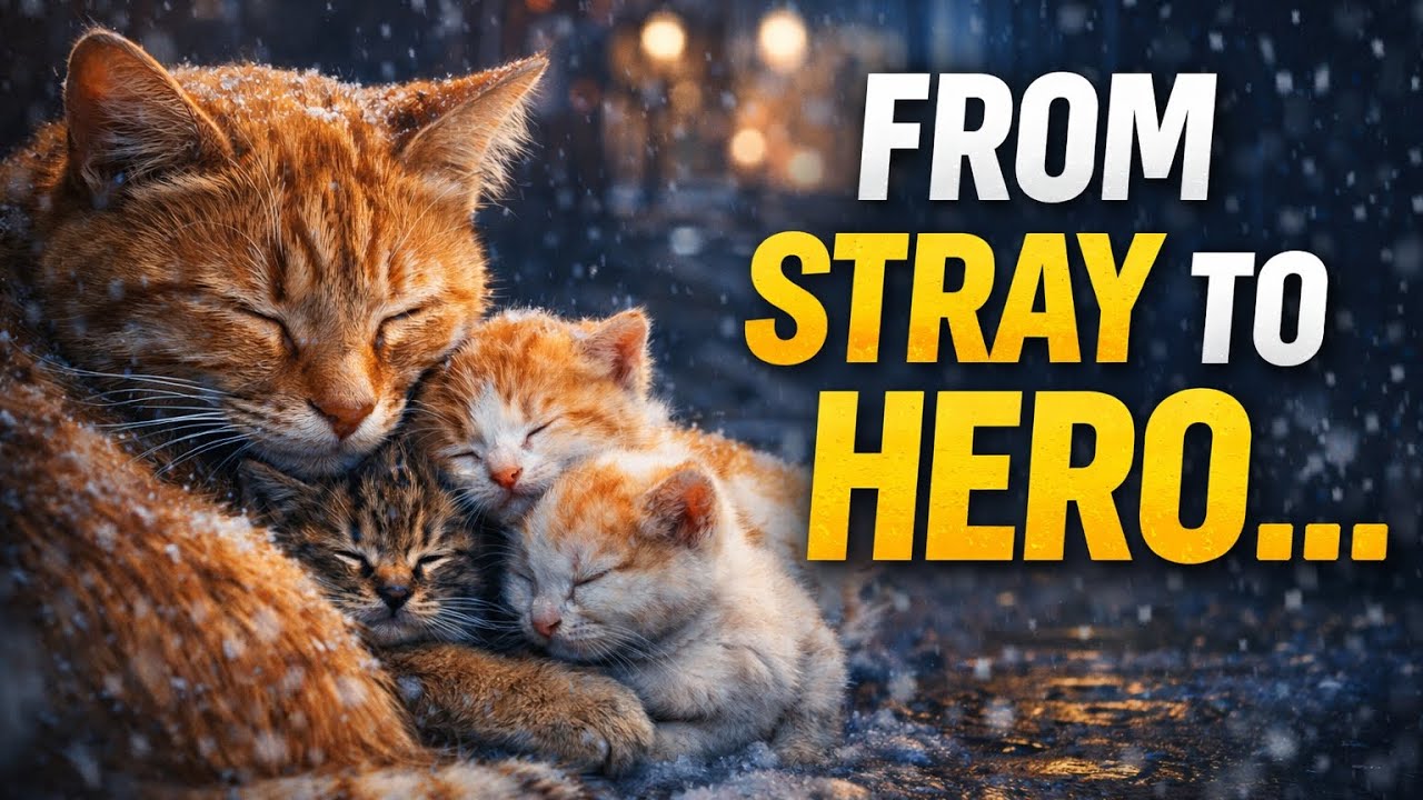 An Inspiring Mother Cat Story. 