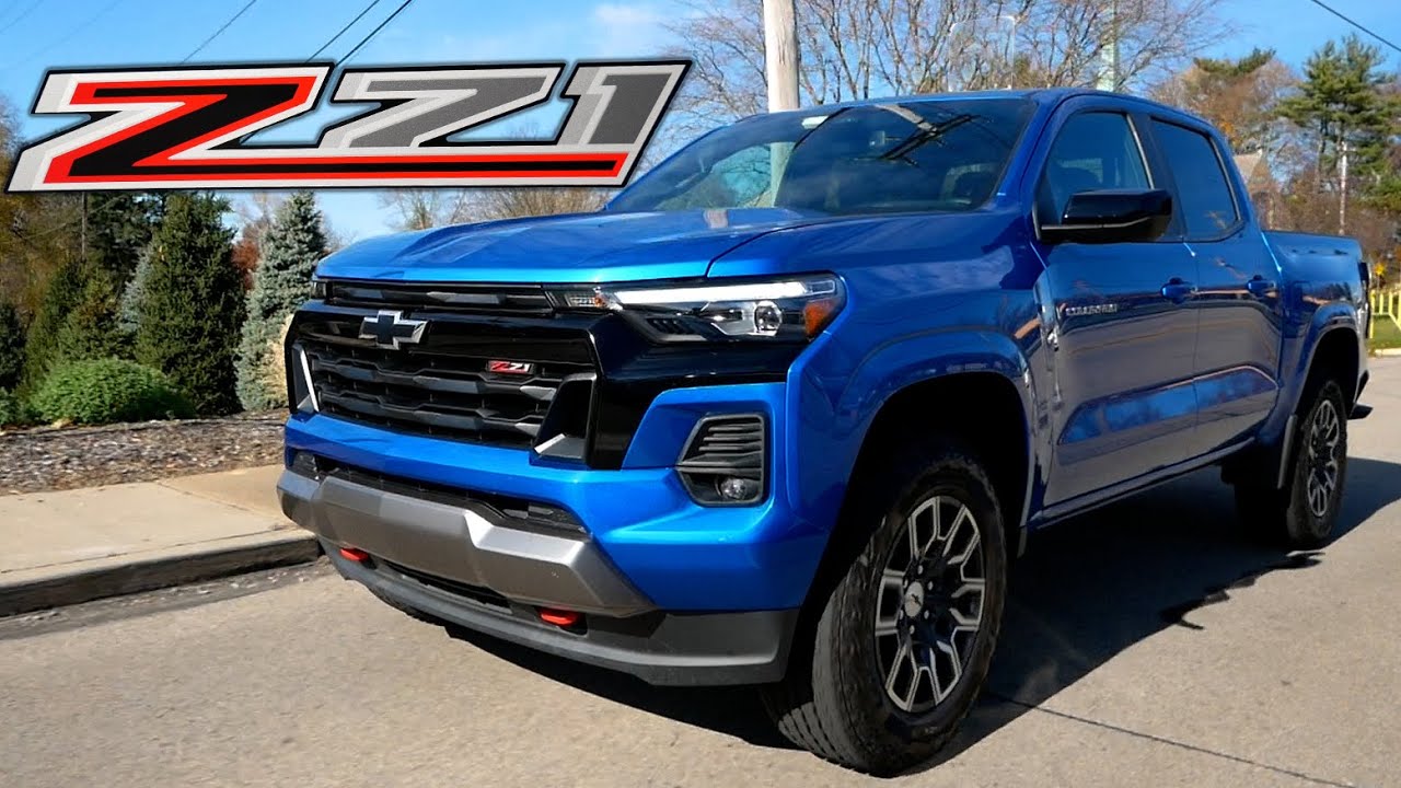 Обзор: Chevrolet Colorado Z71 2023 года