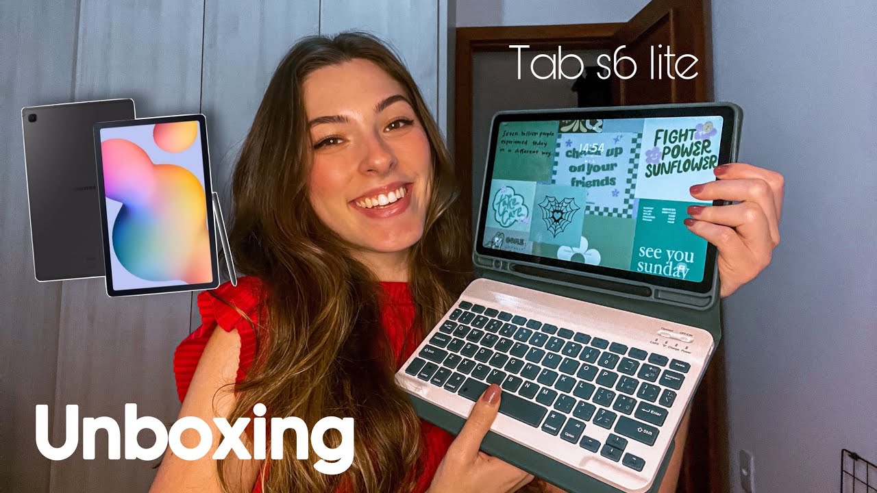 Unboxing Tab S6 Lite + acessórios