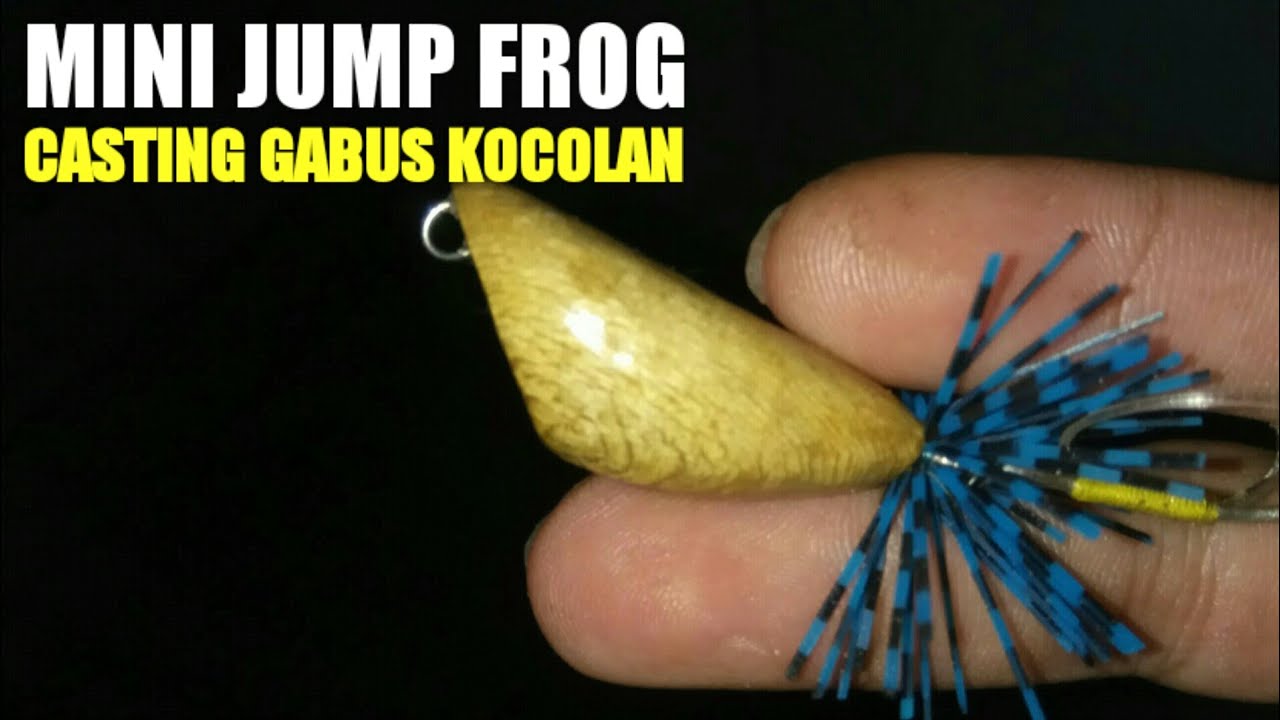 Casting Gabus/Haruan With Mini Jump Frog