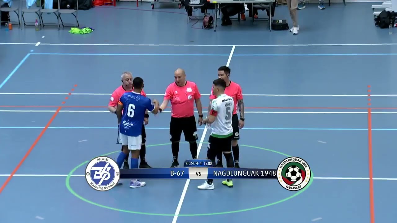 Super Cup Futsal angutit finalekamp: B-67 vs. N-48 (1:2) KNR 28.09.2025