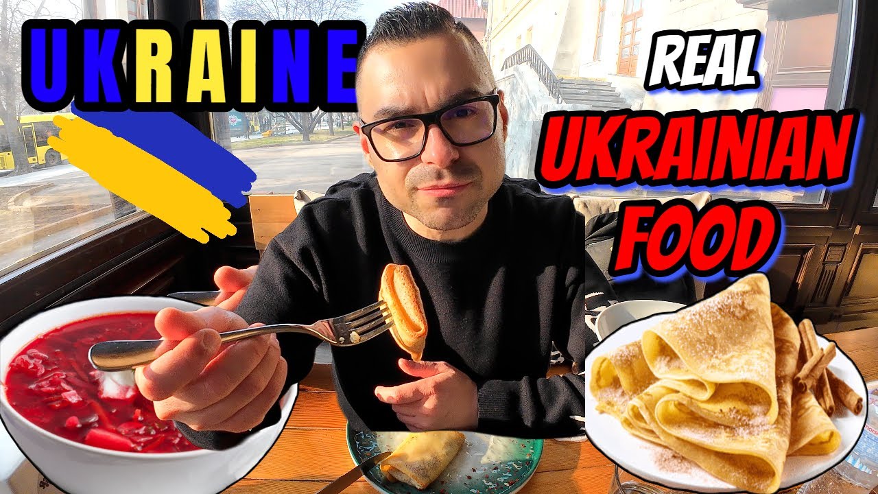 Authentic UKRAINIAN Food 🇺🇦 - Traditional Dishes You MUST Try 🇺🇦