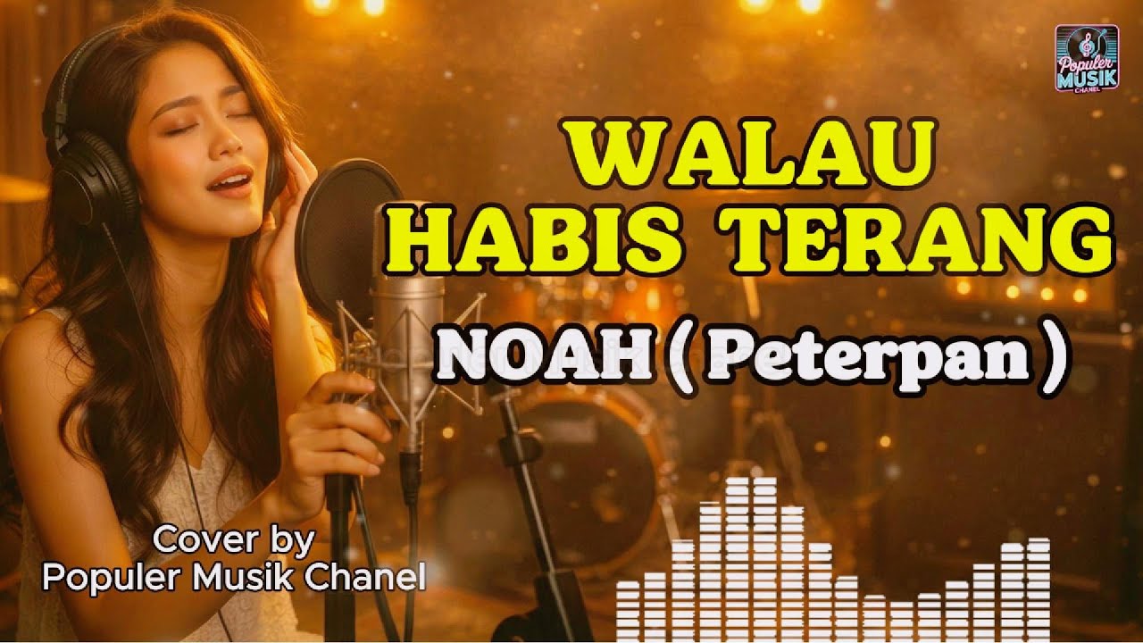 Walau Habis Terang - NOAH / Peterpan (Cover AI Cewe) Lirik | Populer Musik Chanel