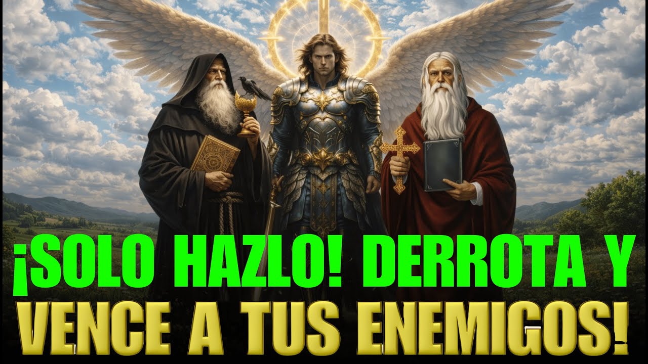 SAN MIGUEL, SAN BENITO Y SAN CIPRIANO: ¡REVELA Y VENCE A TUS ENEMIGOS CON ESTA ORACIÓN PODEROSA!