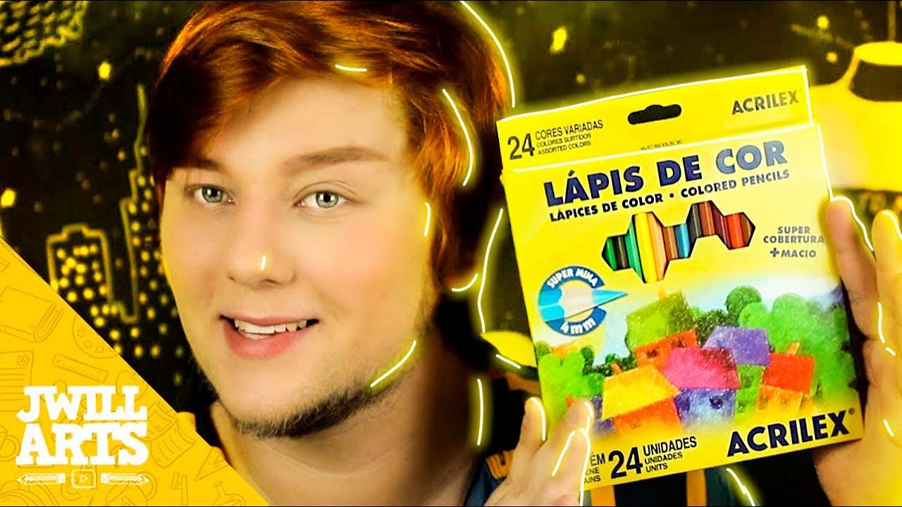 LÁPIS DE COR ACRILEX - RESENHA SINCERONA