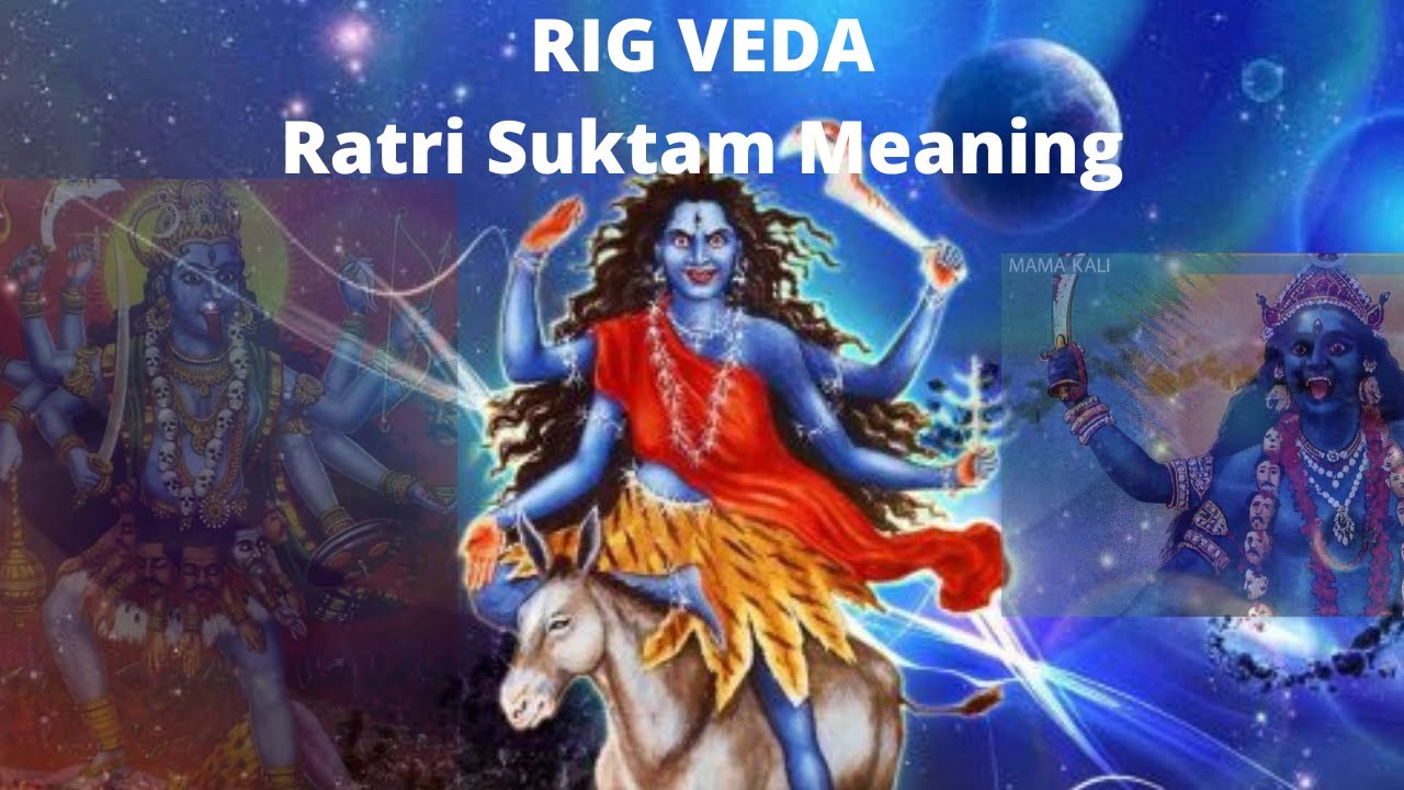 Ratri Suktam Word to Word Meaning and Commentary Rig Veda | Devi Mahatmyam