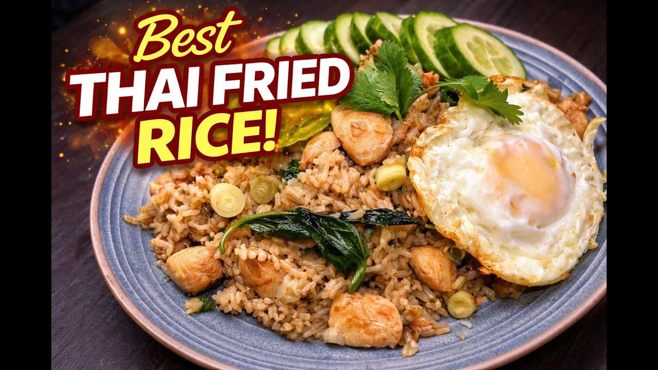 Why Everyone Is Obsessed With Thai Chicken Fried Rice????